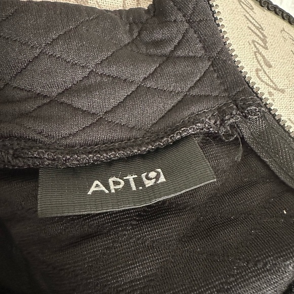 APT. 9 Black Sleeveless Quilted Mock Neck Top - Picture 8 of 11